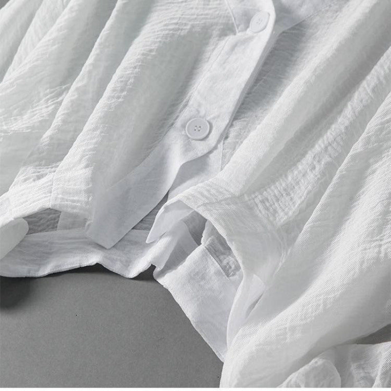 Ellen | Linned Bluse