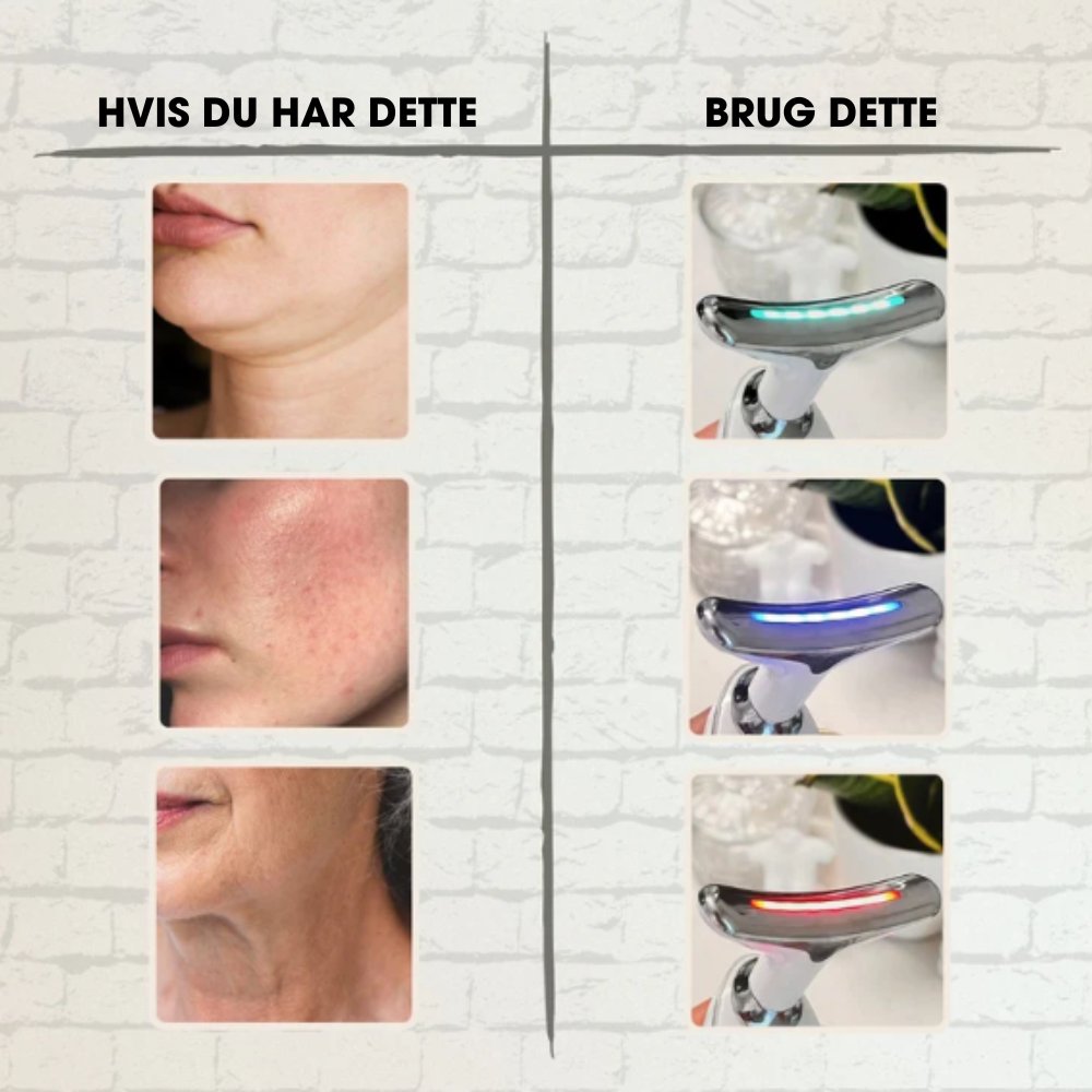 LumeLift® - 7-i-1 LED ansigtsløftende enhed