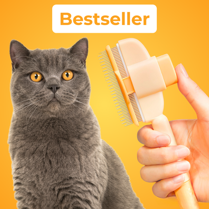 SheddiCat Brush™ – Den nemmeste måde at pleje din kats pels på