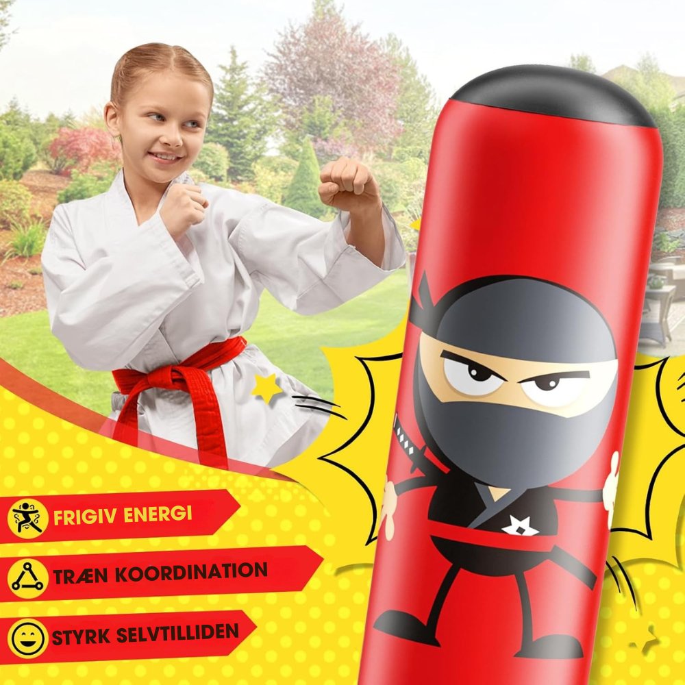 PunchPal™ – Oppustelig boksebold til børn