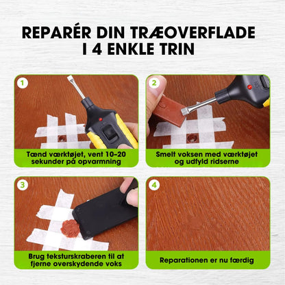 WoodFix™ – Reparationskit til møbler, lister og gulve
