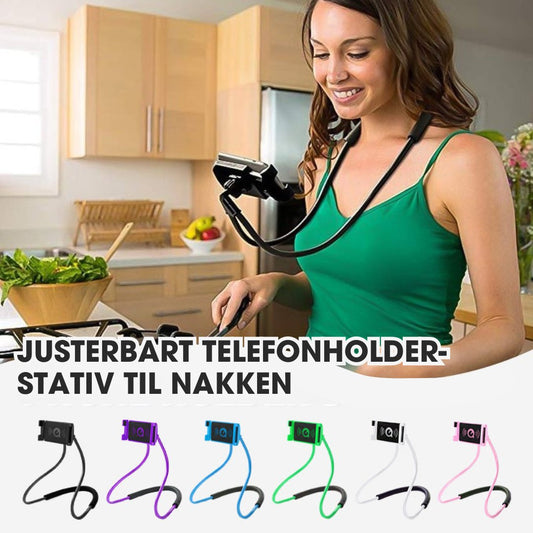 EasyView™ - Justerbar telefonholder til halsen