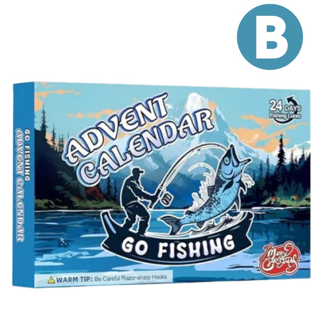 FiskeGlæde 2025™ - Julekalender for lystfiskere