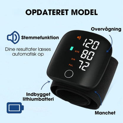 VitaTrack™ – Blodtryksmåler med høj nøjagtighed