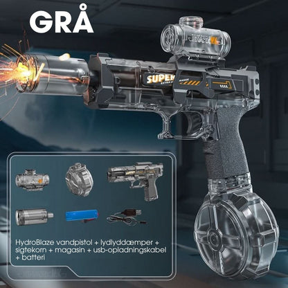 HydroBlaze™ - Elektrisk vandpistol med flammeeffekt