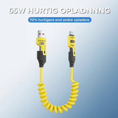 4-i-1 Udtøjeligt Opladerkabel™