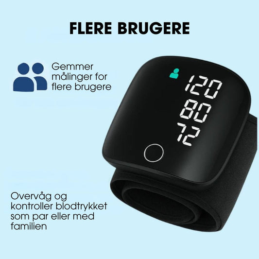 VitaTrack™ – Blodtryksmåler med høj nøjagtighed