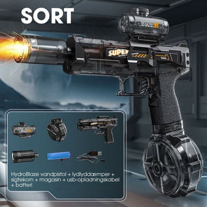 HydroBlaze™ - Elektrisk vandpistol med flammeeffekt
