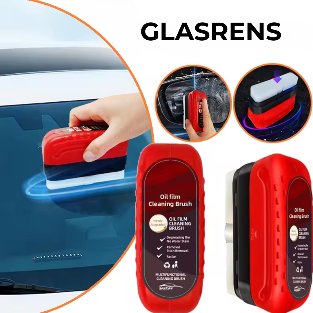 GlassCoating | Bilglas Oliefilm Belægningsopløsning og Børste