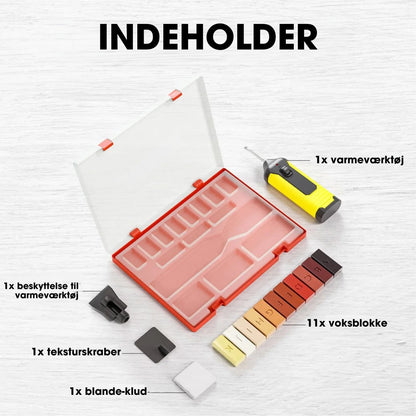 WoodFix™ – Reparationskit til møbler, lister og gulve