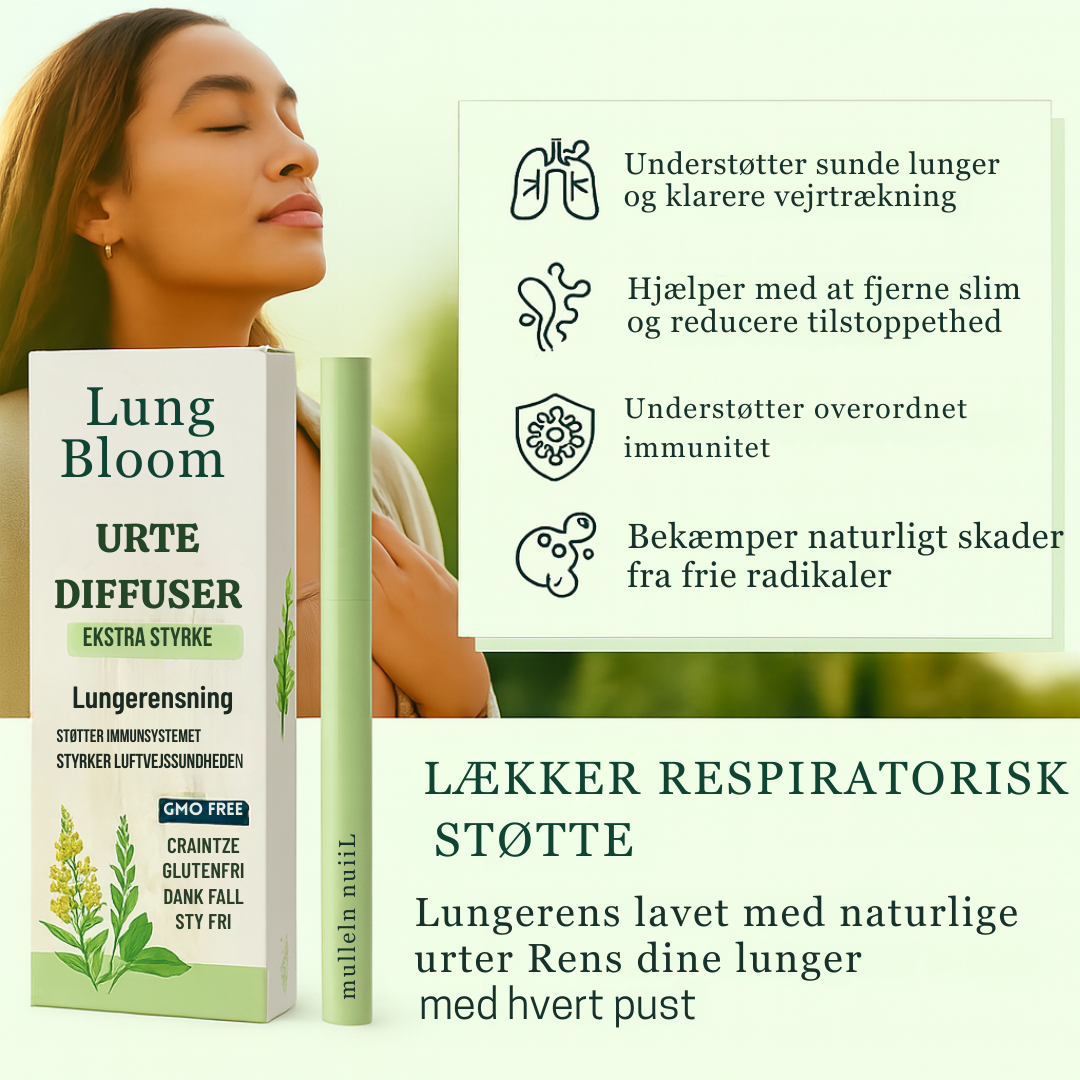 LungBloom | Frisk duft hele året – uden besvær