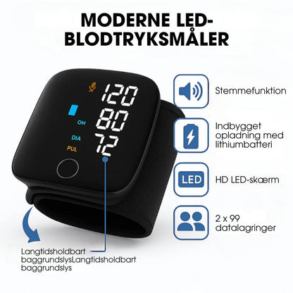 VitaTrack™ – Blodtryksmåler med høj nøjagtighed