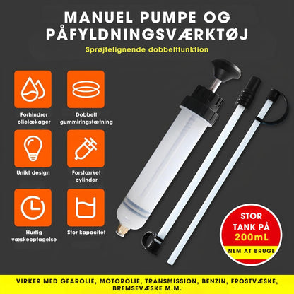 DrainPro™ – Manuel væskeudtrækker