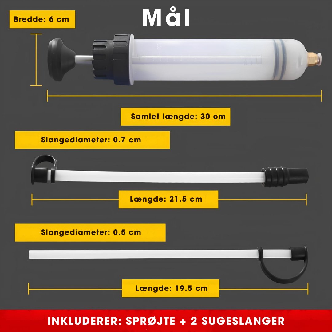 DrainPro™ – Manuel væskeudtrækker