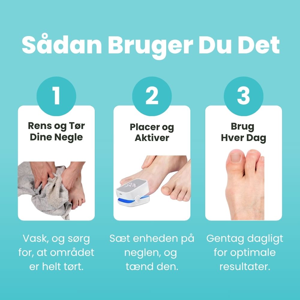 FungiClear Pro™ – Laserbehandling der bekæmper svamp ved roden