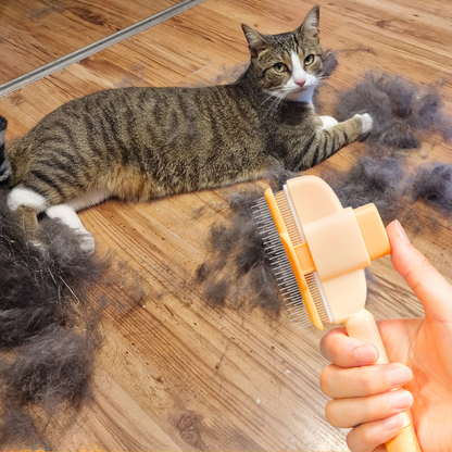 SheddiCat Brush™ – Den nemmeste måde at pleje din kats pels på