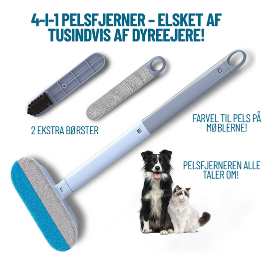 Katteverden™ 4-I-1 Pelsfjerner