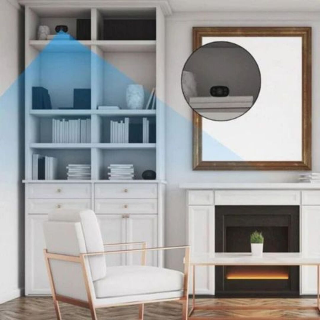 NanoGuard™ – Mini-sikkerhedskamera med nattesyn og advarsler