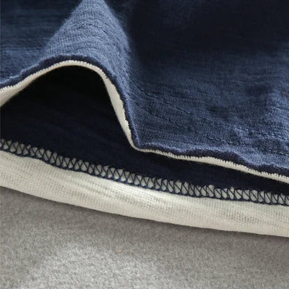 Premium Langærmet Bomulds T-shirt