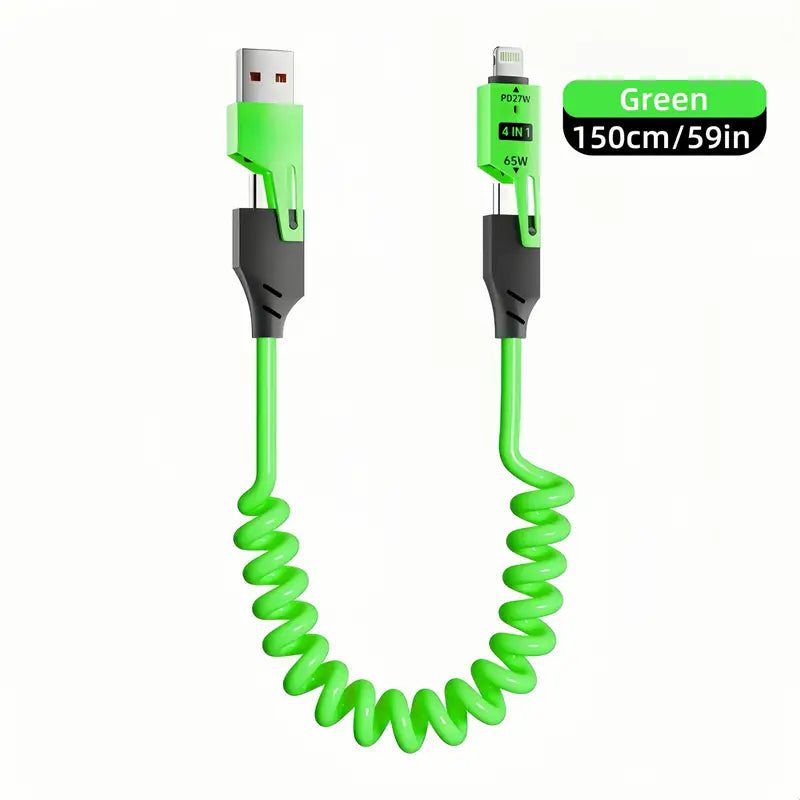 4-i-1 Udtøjeligt Opladerkabel™