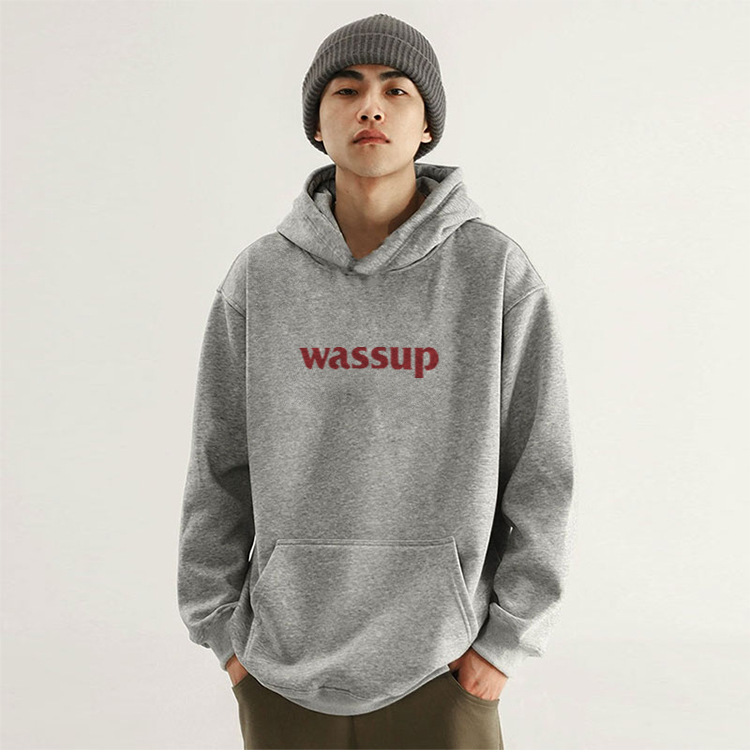 Trendy Mærke blomst Grå Hætte