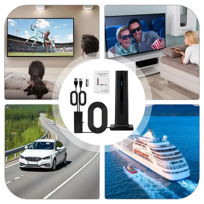 EaroTV 4K™ - Få gratis HD-kanaler uden kabel, smart-tv eller Wi-Fi